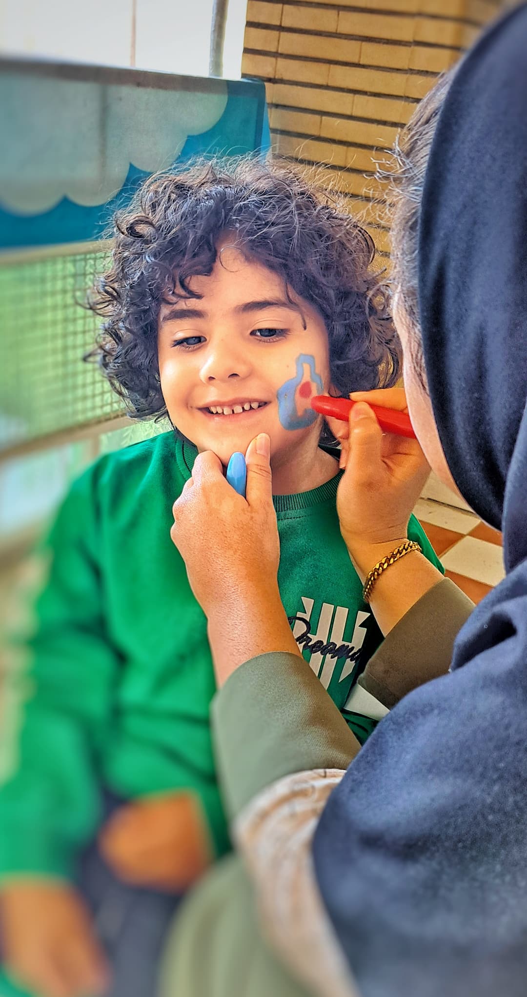 نقاشی روی صورت در جشن ها